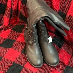 Brand new tall black boots